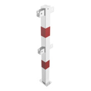 Schake Pfosten 70 x 70 mm Mittelpfosten für Ober- und Knieholm + Bodenplatte 100 x 150 mm-5