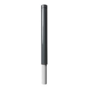 Schake Poller aus starkwandigem Aluminium 100mm ortsfest ca. 900mm Überflur + Ziernut,-2