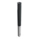 Schake Poller aus starkwandigem Aluminium 120mm herausnehmbar + Dreikantverschluß ca. 750mm Überflur + Ziernut,-5