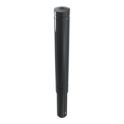Schake Poller aus starkwandigem Aluminium 120mm ortsfest ca. 750mm Überflur + Ziernut,-4
