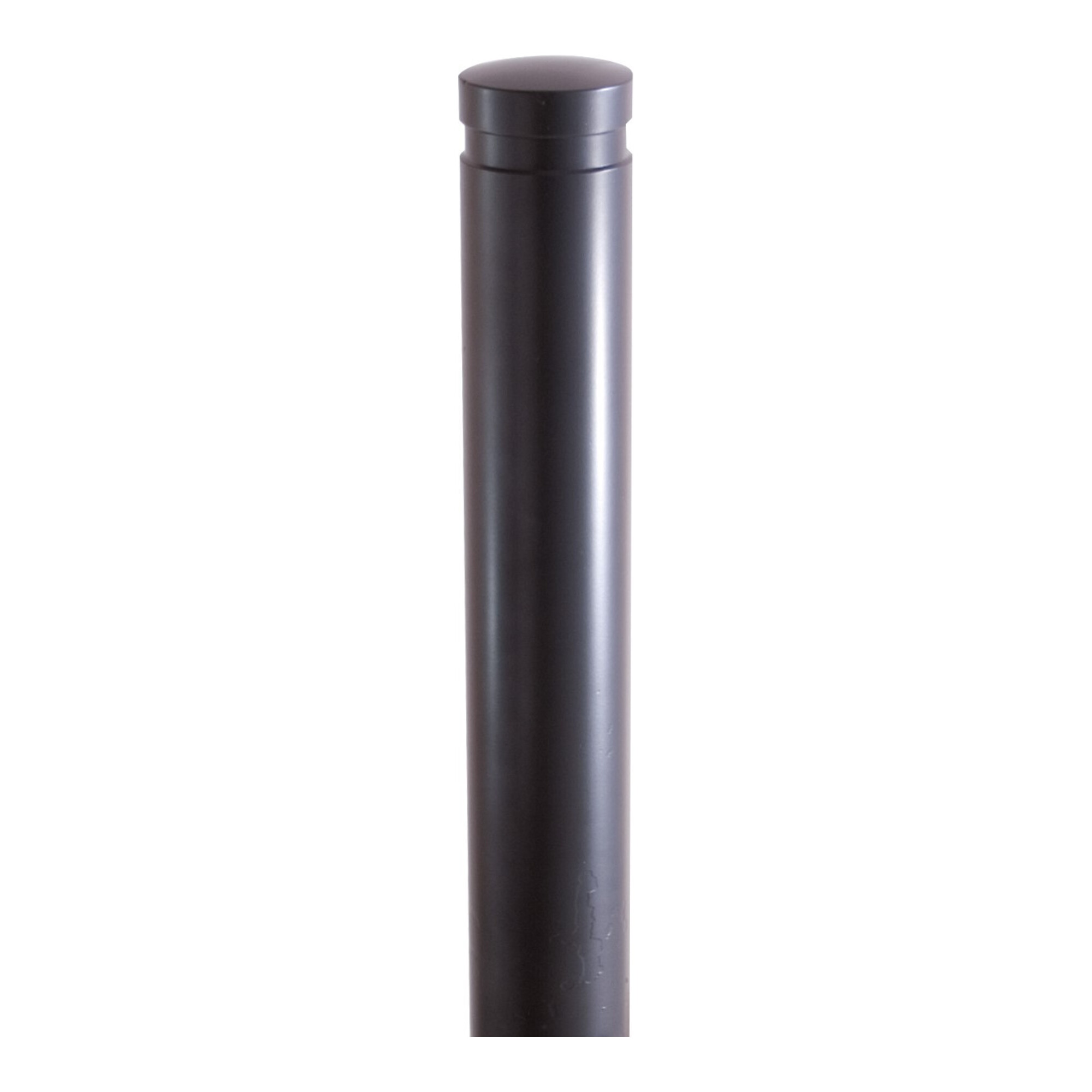 Schake Poller aus starkwandigem Aluminium 120mm ortsfest ca. 900mm Überflur + Ziernut,