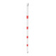 Schake Querrohr Ø 60 mm 2000mm verzinkt + Aluschellen, beschichtet, weiß / rot-4