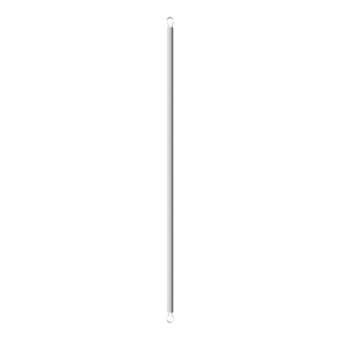 Schake Querrohr Ø 60 mm 2500mm verzinkt + Aluschellen
