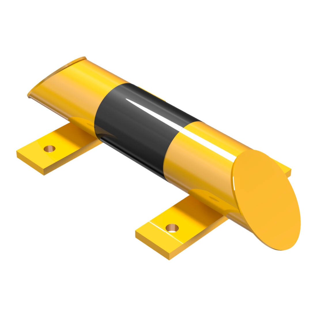 Rammschutz-Balken-Ø 76 B:1200/H:86 Mm Typ 477 43