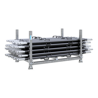 Schake Richtstreben SET, ohne Endgelenk, Richtstrebe 210 - 371 cm
