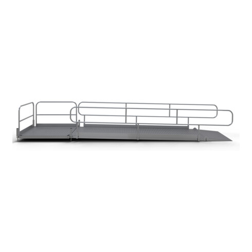 Schake Rollstuhlrampe aus Aluminium zum barrierefreien
