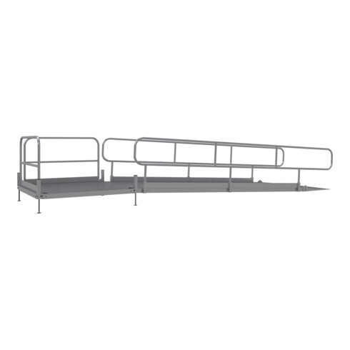 Schake Rollstuhlrampe aus Aluminium zum barrierefreien