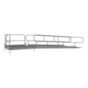 Schake Rollstuhlrampe aus Aluminium zum barrierefreien-5
