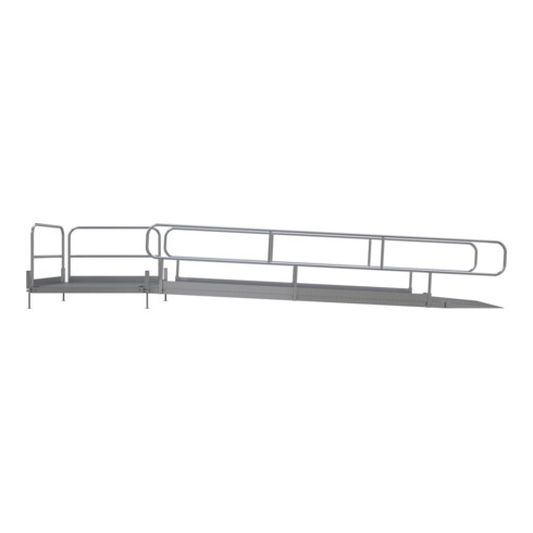 Schake Rollstuhlrampe aus Aluminium zum barrierefreien