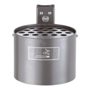 Schake Rundascher zur Wand, + Pfostenbefestigung + Schiene, Schlüssel, Aufkleber, 4L, Ø 200mm, +, beschichtet