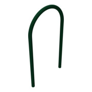 Schake Rundbügel Ø 48 x 2,5 mm Breite: 650 mm, Höhe: 1200 mm ohne Querholm, beschichtet, RAL 6005, zum Einbetonieren-2