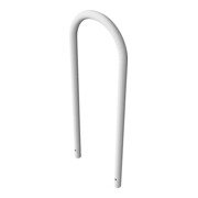 Schake Rundbügel aus Stahlrohr Ø 48 x 2,5 mm Breite: 460 mm, Höhe: 1200 mm ohne Querholm, zum Einbetonieren-4