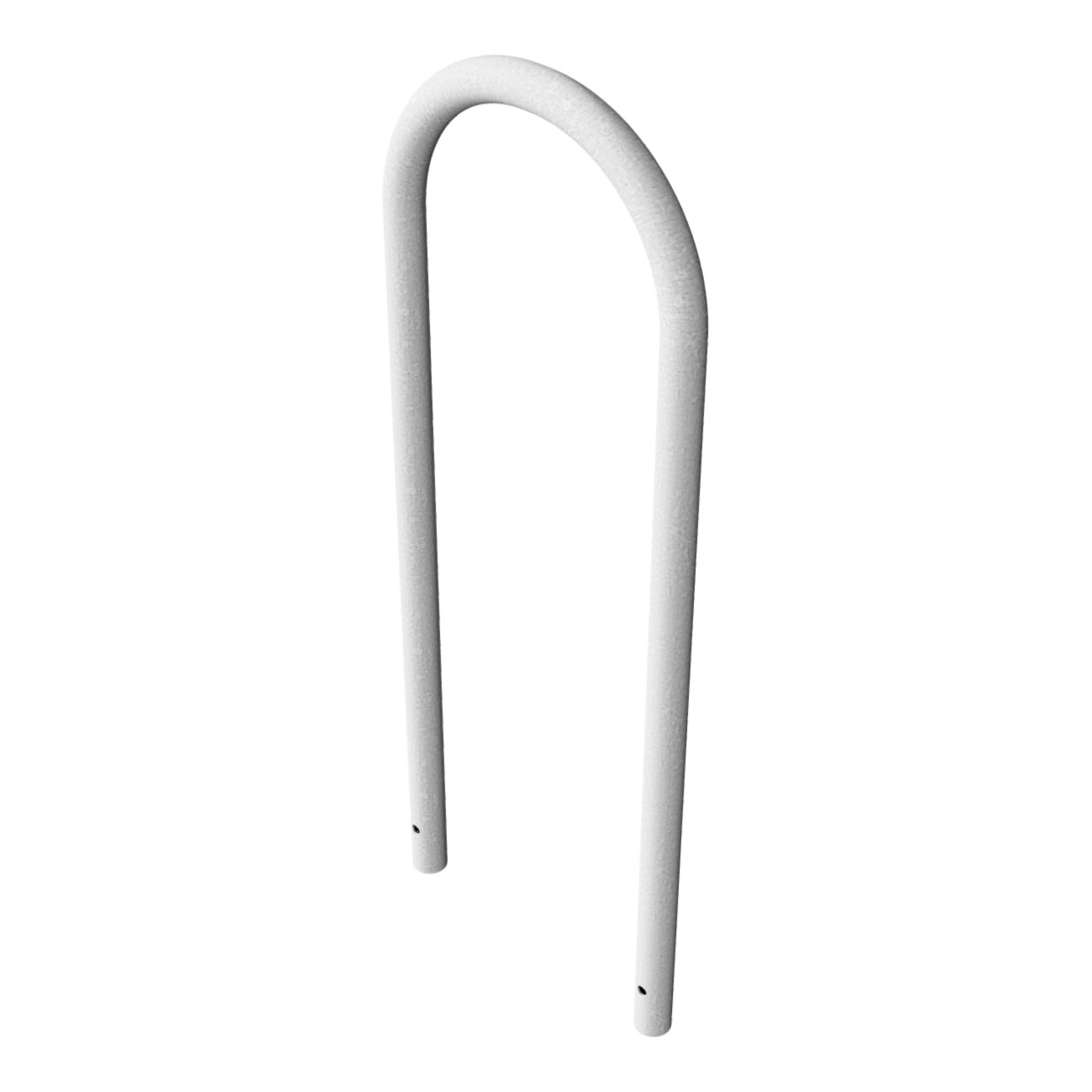 Schake Rundbügel aus Stahlrohr Ø 48 x 2,5 mm Breite: 460 mm, Höhe: 1200 mm ohne Querholm, zum Einbetonieren