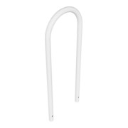 Schake Rundbügel aus Stahlrohr Ø 48 x 2,5 mm Breite: 460 mm, Höhe: 1200 mm ohne Querholm, zum Einbetonieren-5
