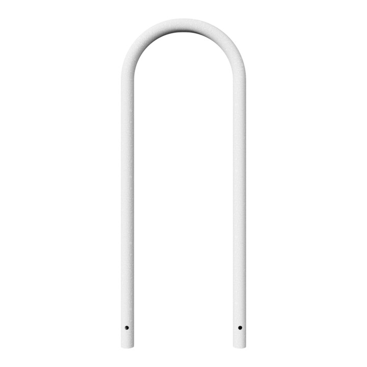 Schake Rundbügel aus Stahlrohr Ø 48 x 2,5 mm Breite: 460 mm, Höhe: 1200 mm ohne Querholm, zum Einbetonieren