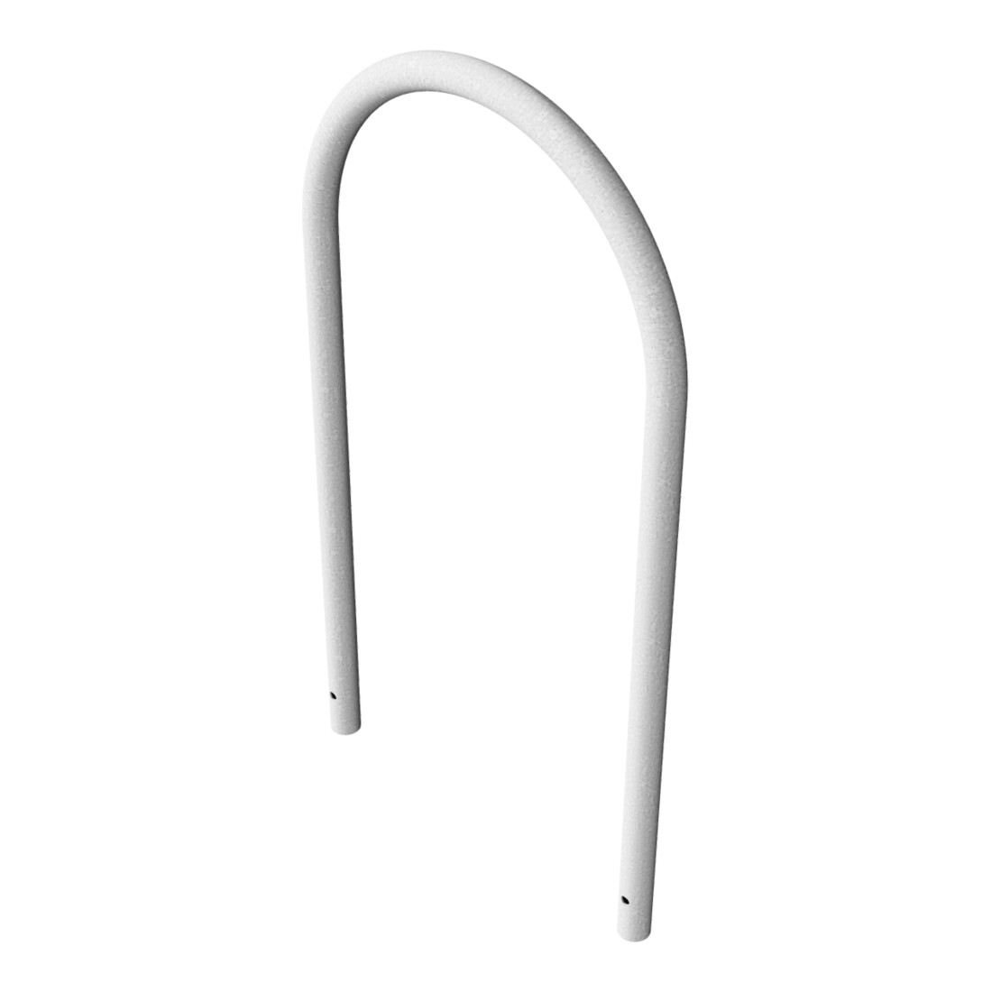 Schake Rundbügel aus Stahlrohr Ø 48 x 2,5 mm Breite: 650 mm, Höhe: 1200 mm ohne Querholm, zum Einbetonieren