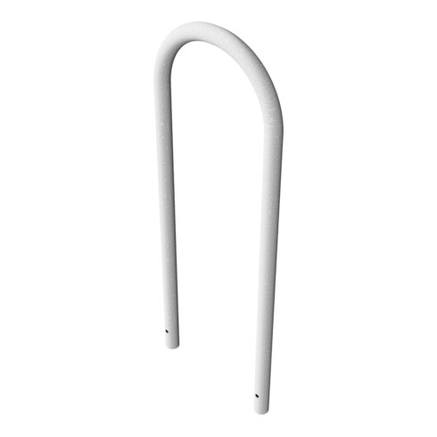 Schake Rundbügel aus Stahlrohr Ø 48 x 2,5 mm Breite: 460 mm, Höhe: 1200 mm ohne Querholm, zum Einbetonieren