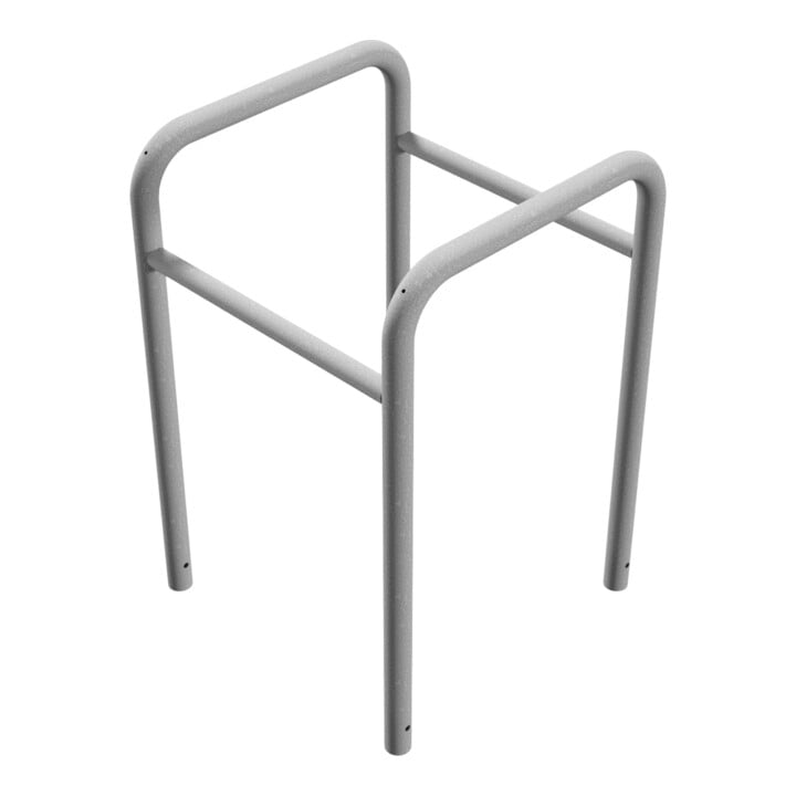 Schake Säulenschutz zum Einbetonieren, Breite: 800mm x: 800mm, Höhe Überflur: 800mm, feuerverzinkt