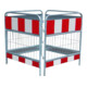 Schake Schachtschutzgitter nach TL, 1,00 m x 1,00 m, 2-teilig-1