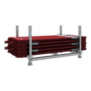 Schake Schragstützen SET, Schrägstütze 210 - 371 cm, lackiert