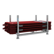 Schake Schragstützen SET, Schrägstütze 210 - 371 cm, lackiert