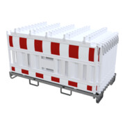 Schake Schrankenzaun-Set Typ 32003 mit Lampenadapter, mit Folie Typ RA2/B Schrankentyp NOX LIGHT weiß