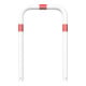 Schake Schutzbügel Ø76 mm, Breite 750 mm, Höhe über Flur 650mm, zum Einbetonieren,t