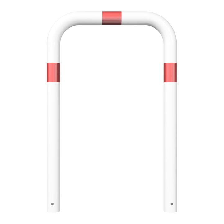 Schake Schutzbügel Ø76 mm, Breite 750 mm, Höhe über Flur 650mm, zum Einbetonieren,t