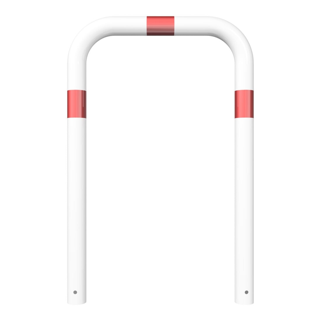 Schake Schutzbügel Ø76 mm, Breite 750 mm, Höhe über Flur 650mm, zum Einbetonieren,t
