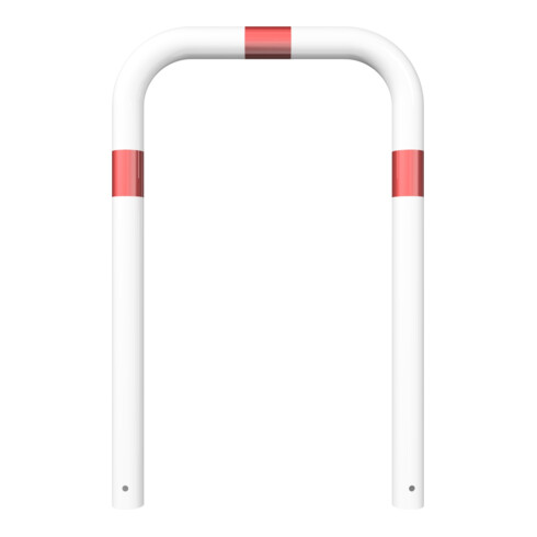 Schake Schutzbügel Ø76 mm, Breite 750 mm, Höhe über Flur 650mm, zum Einbetonieren,t