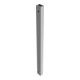 Schake Schutzgeländer Querholm Stahlrohr 60 x 40 mm inkl. Befestigungsmaterial: Sechskantschraube M16x60, Mutter M16, Länge: 800 mm