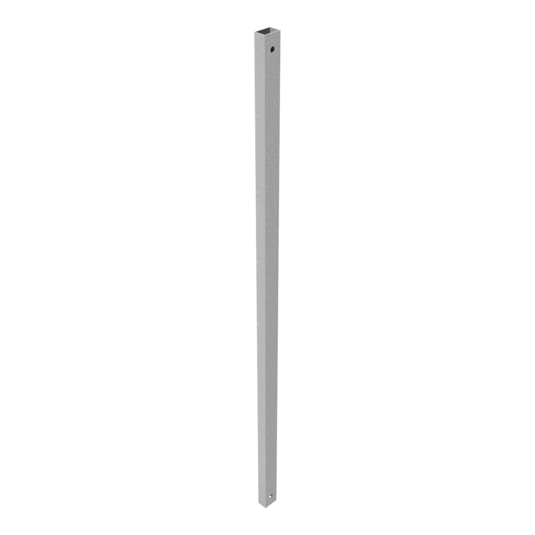 Schake Schutzgeländer Querholm Stahlrohr 60 x 40 mm inkl. Befestigungsschrauben M16x60, Länge: 1800 mm