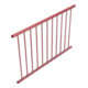 Schake Schutzzaun, Gitter 1500mm rot, beschichtet-2