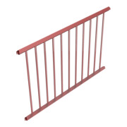 Schake Schutzzaun, Gitter 1500mm rot, beschichtet-2