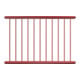 Schake Schutzzaun, Gitter 1500mm rot, beschichtet-5