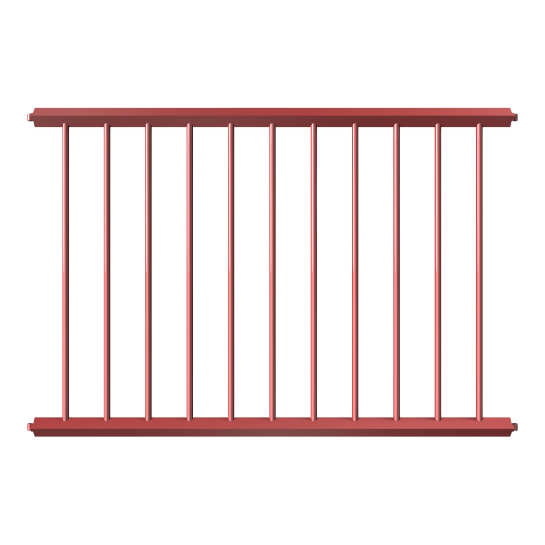 Schake Schutzzaun, Gitter 1500mm rot, beschichtet