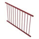 Schake Schutzzaun, Gitter 1500mm rot, beschichtet