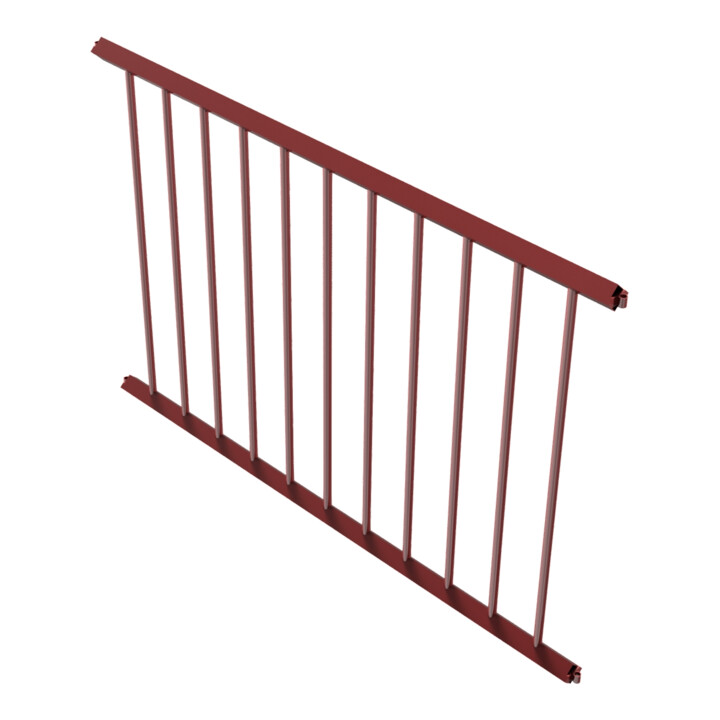Schake Schutzzaun, Gitter 1500mm rot, beschichtet