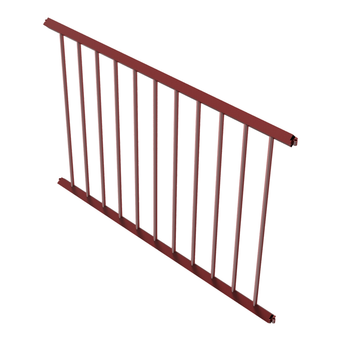 Schake Schutzzaun, Gitter 1500mm rot, beschichtet