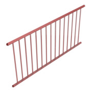 Schake Schutzzaun, Gitter 2000mm rot, beschichtet-4