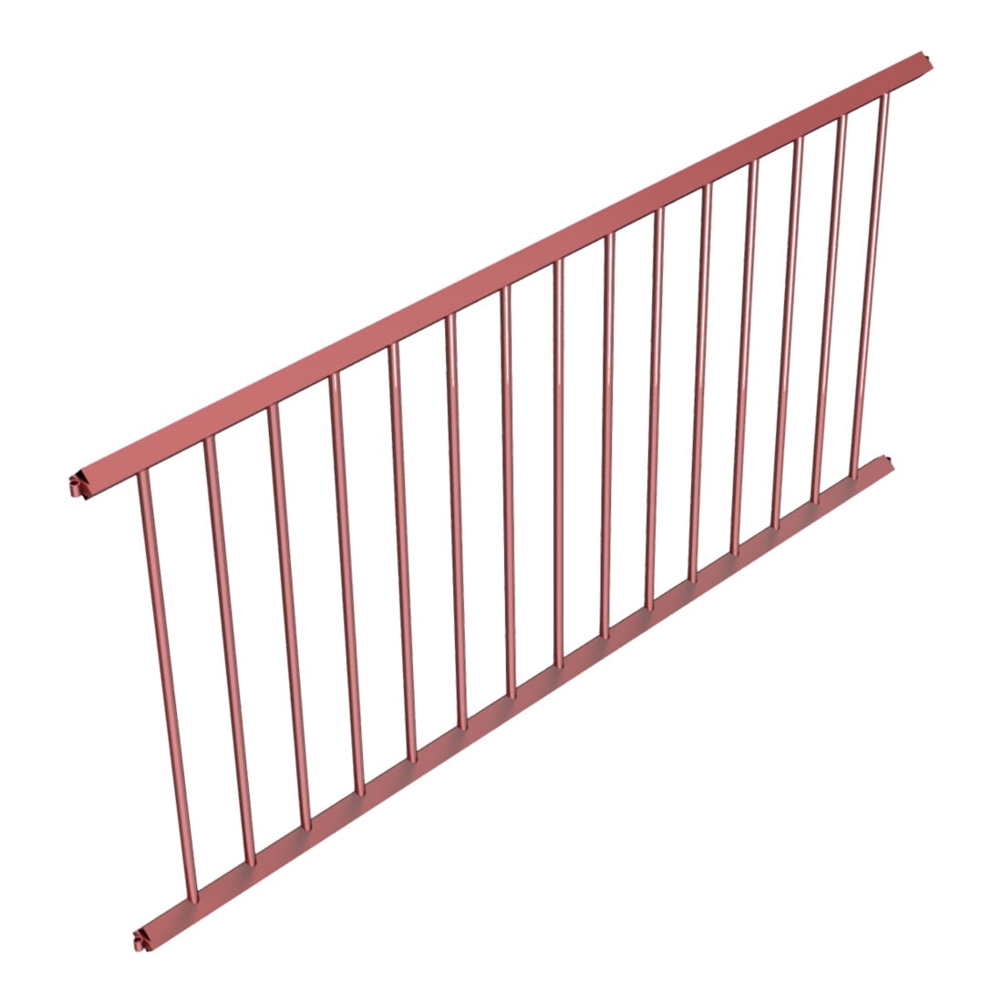 Schake Schutzzaun, Gitter 2000mm rot, beschichtet