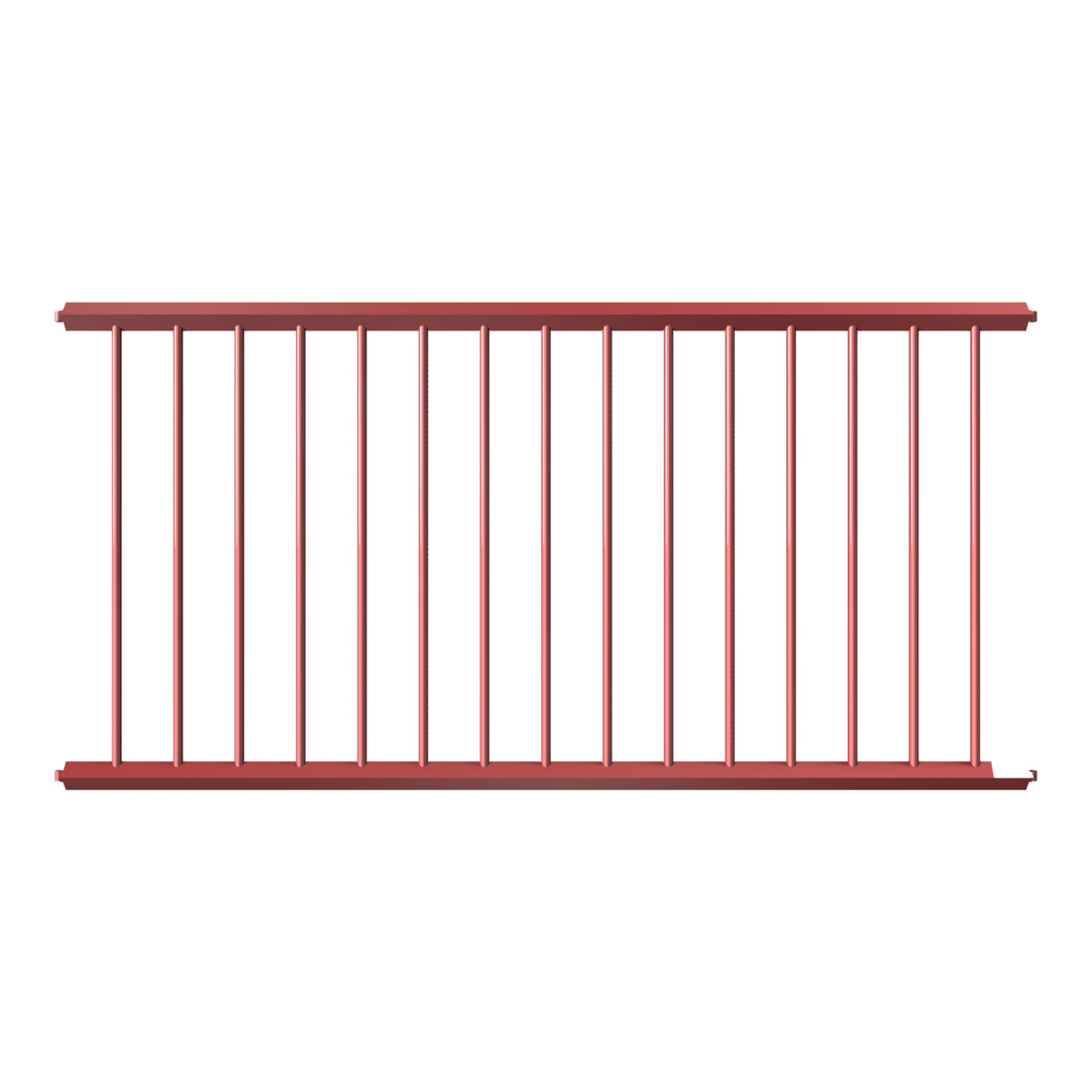 Schake Schutzzaun, Gitter 2000mm rot, beschichtet