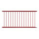 Schake Schutzzaun, Gitter 2000mm rot, beschichtet