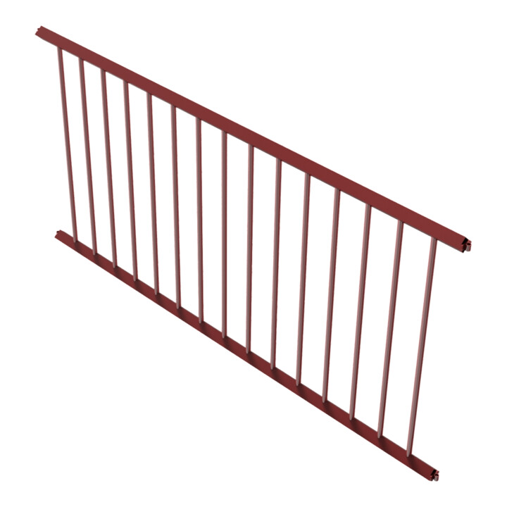 Schake Schutzzaun, Gitter 2000mm rot, beschichtet