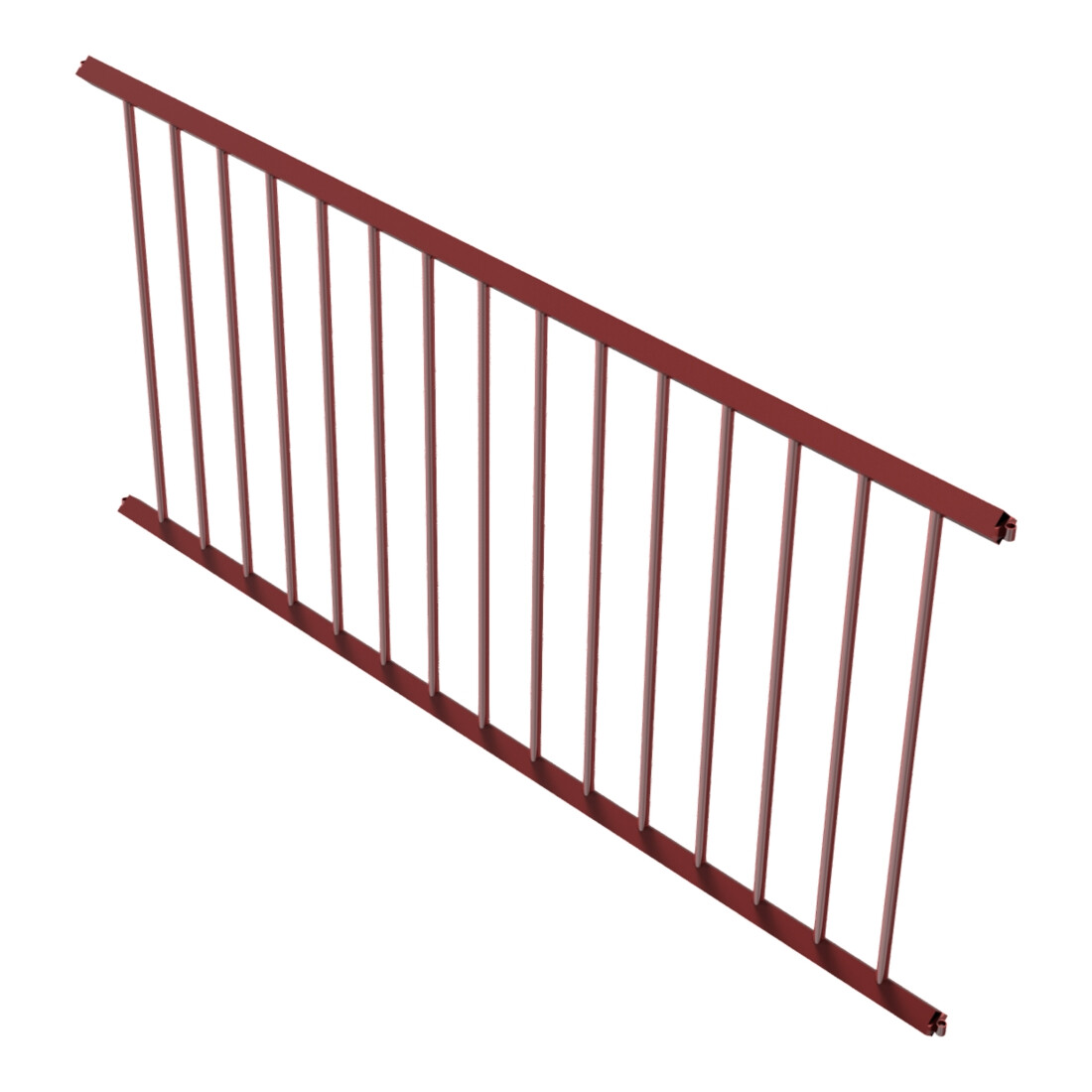 Schake Schutzzaun, Gitter 2000mm rot, beschichtet