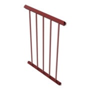 Schake Schutzzaun, Gitter 750mm rot, beschichtet-5