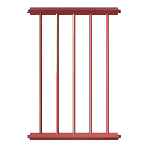 Schake Schutzzaun, Gitter 750mm rot, beschichtet