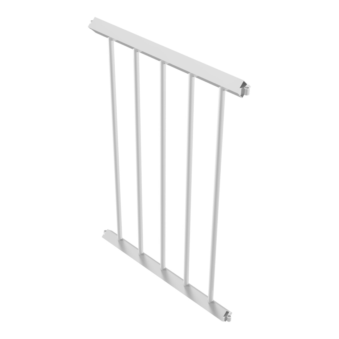Schake Schutzzaun, Gitter 750mm weiß, beschichtet