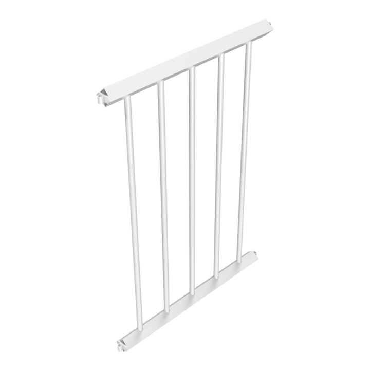 Schake Schutzzaun, Gitter 750mm weiß, beschichtet