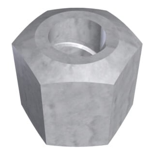 Schake Sechskantmuttern SW30, Länge: 30 mm
